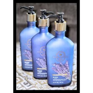 Bath & Body Works 6.5 oz Aroma Lavender + Vanilla Moisturizing Body Lotion x3